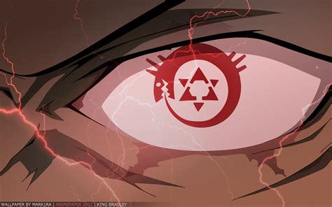 HD Wallpaper of Wrath: King Bradley from Fullmetal Alchemist