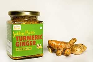 FORE HEALTH mixed Pickle: -Turmeric and Ginger pickle in Olive Oil ...