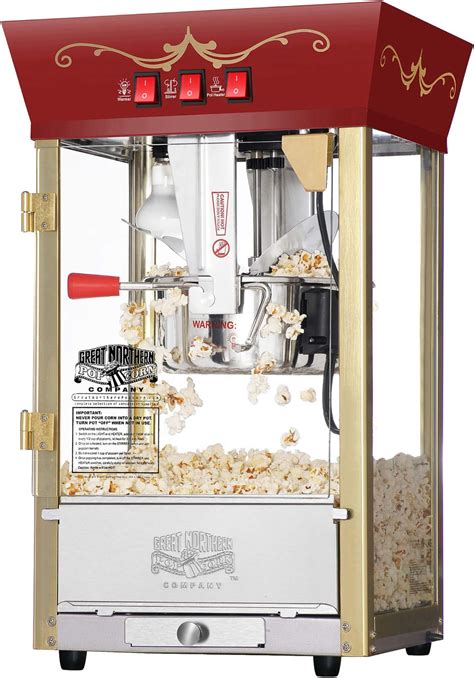 Amazon.com: Waring Pro WPM25 Professional Popcorn Maker, Red: Electric ...
