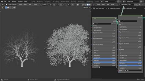 Image result for Blender Growing Tree Animation Geometry Nodes