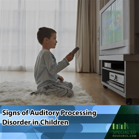 Image result for Auditory Processing Disorder Signs