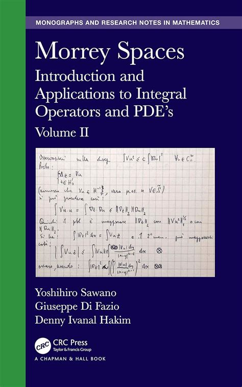 Buy Morrey Spaces: Introduction and Applications to Integral Operators ...