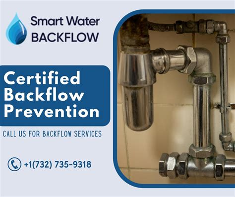 certified backflow preventer