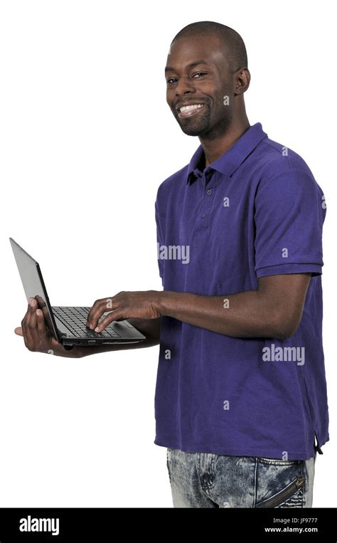 Image result for Black Man Using Computer