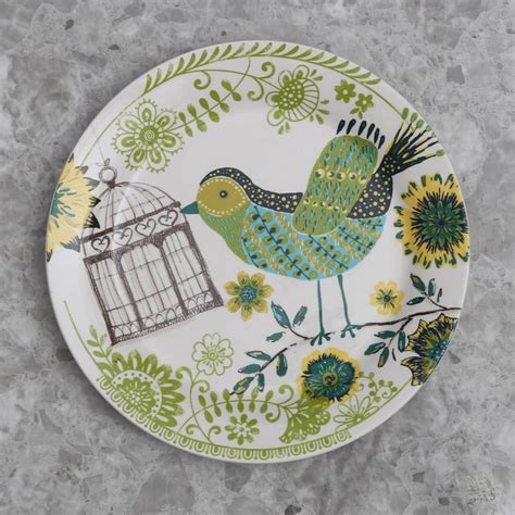 Buy Lorenza Ceramic Printed Side Plate from Home Centre at just INR 500.0