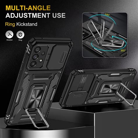 Vaku ® Samsung Galaxy A73 5G Aegis Armor Slide Camera Protection ...