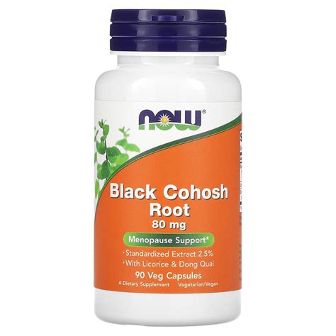 Amazon.com: NOW Foods Black Cohosh 80 mg : Health & Household