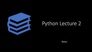 Python Programming Lecture 的图像结果