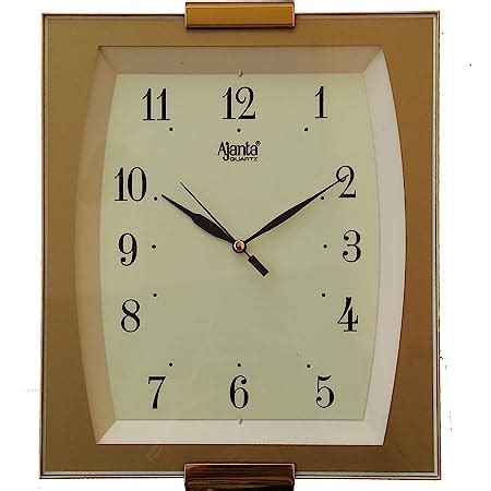 Buy Ajanta Plastic Wall Clock (170 cm x 170 cm x 38 cm, Ivory) Online ...
