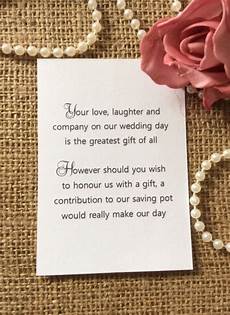 How To Ask For For Wedding Gift by 25 50 Wedding Gift Money Poem Small Cards Asking For How To Ask For For Wedding Gift