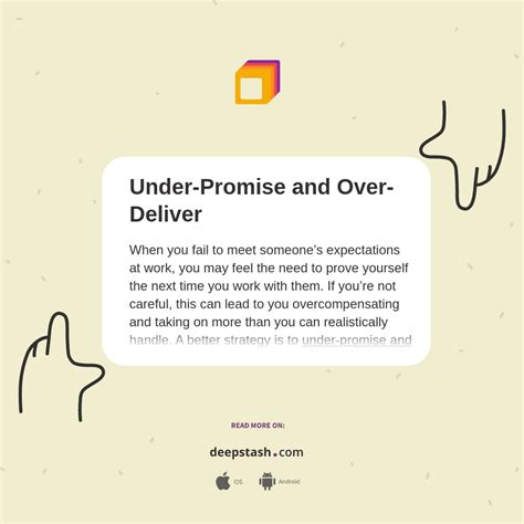 Image result for Over Promise