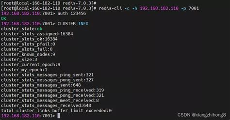 Redis Cluster Tutorial 的图像结果