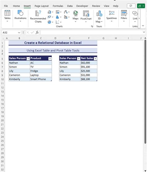 How to Format a Complex Database File Table in Excel 的图像结果