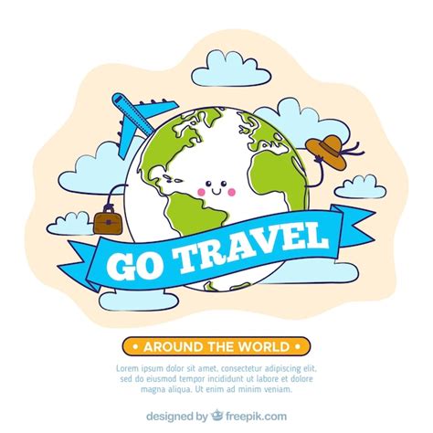 Travels All Over the World Carton 的图像结果