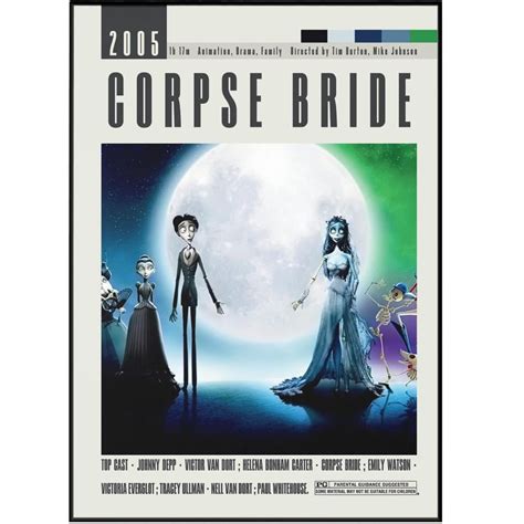Image result for Tim Burton Movie Posters Corpse Bride