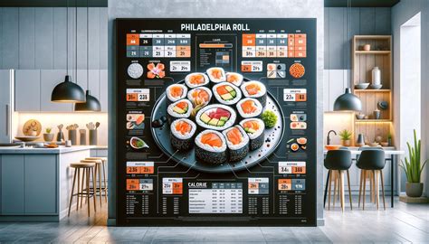 Philadelphia Roll Calories: Sushi Nutritional Facts