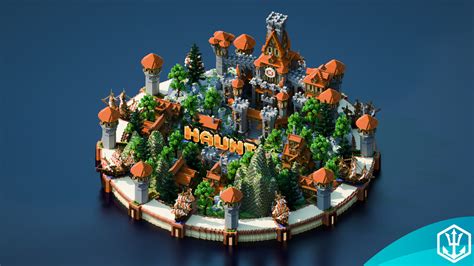 Minecraft Medieval Castle And Village