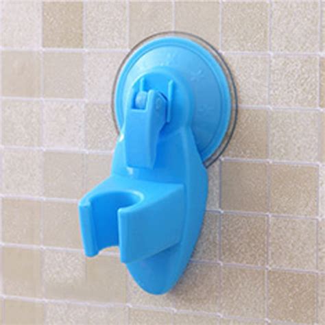 Adjustable Bathroom Suction Cup Shower Holder Plastic Vacuum Wall Mount ...