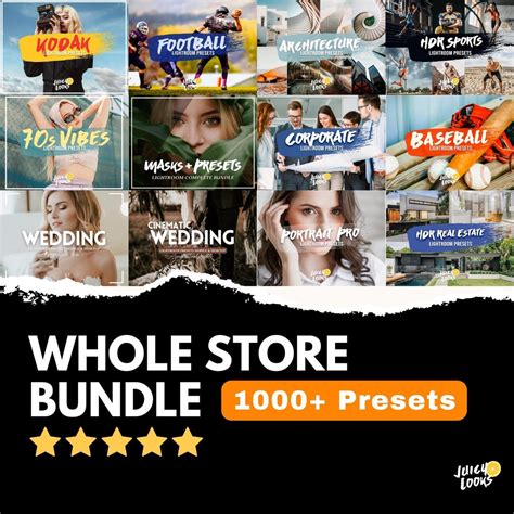 1000+ Lightroom Presets MEGA Bundle | Mobile & Desktop | Lifetime ...