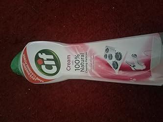 CIF Pink Floral Cream Multipurpose Surface Cleaner for Tough Stains ...