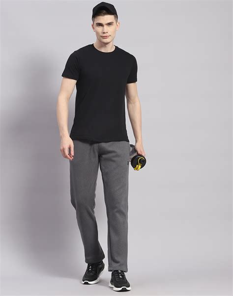 Buy Men Grey Solid Regular Fit Trackpant Online in India - Rock.it– Rockit