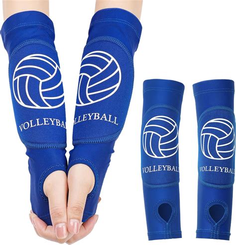 Amazon.com: Shappy Volleyball Arm Sleeves Forearm Sleeves Volleyball ...