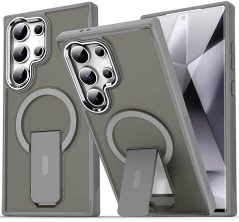 DIZORO Compatible with Samsung S24 Ultra Case Included Kick Stand ...