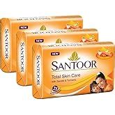 Buy Santoor Sandal and Turmeric Soap, 150g Online at Low Prices in ...
