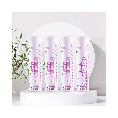 Spes Wellbeing Veg Collagen Effervescent Tablet (15 Each) Mixed Berries ...