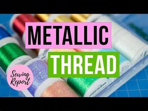 Image result for Using Metallic Thread On Sewing Machine