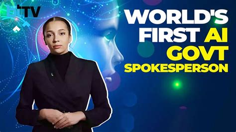 How Will the World’s First’ AI-generated Foreign Ministry Spokesperson ...