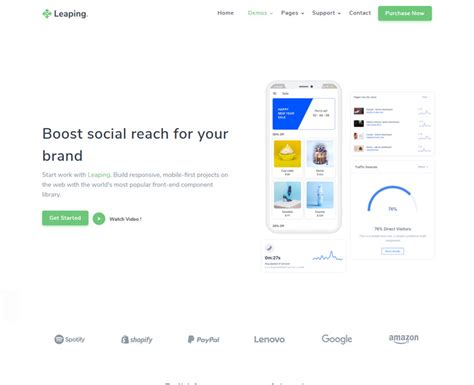 Leaping - Creative Multipurpose Template
