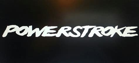 Ford Powerstroke Logo Hintergrundbild