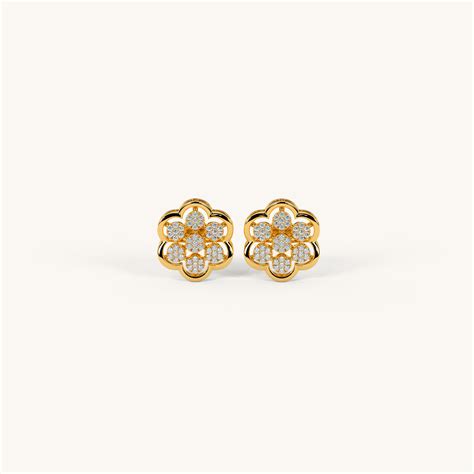 Spark Flora Studs in 92.5 Sterling Silver