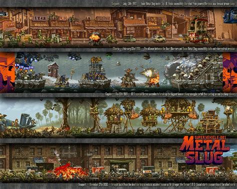 Epic Battles in Metal Slug: A Journey Through Iconic Levels