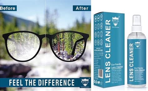 ROYAL CARE Lens Cleaner Spray Kit – 100ml|500ML Refill bottles with 1 ...