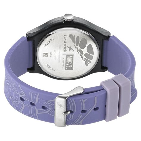 Fastrack Avengers End Game Quartz Analog Purple Dial Silicone Strap ...