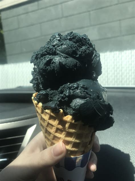 [I ate] Black licorice ice cream : r/food