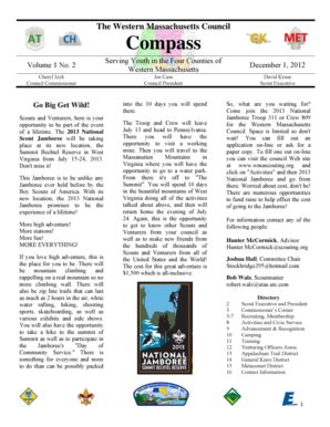 Fillable Online wmascouting Compass - Western Massachusetts Council ...