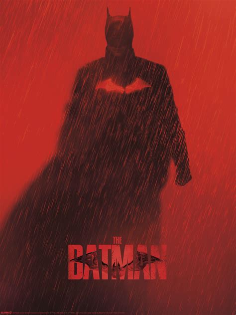The Batman™ - Red Rain Batman Poster | Poster Store DE