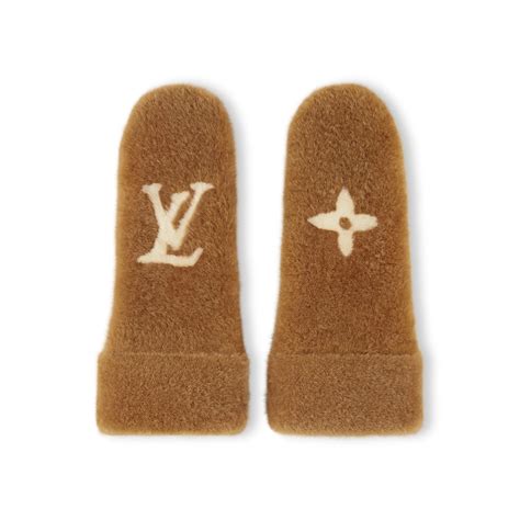 Monogram Shearling Mitts . - Accessories | Louis Vuitton India