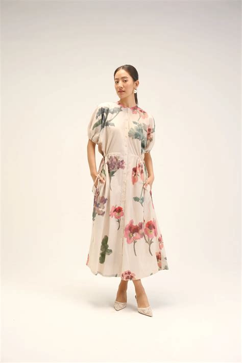 Juliet White Side Tie-Up Dress – Shuffling Suitcases
