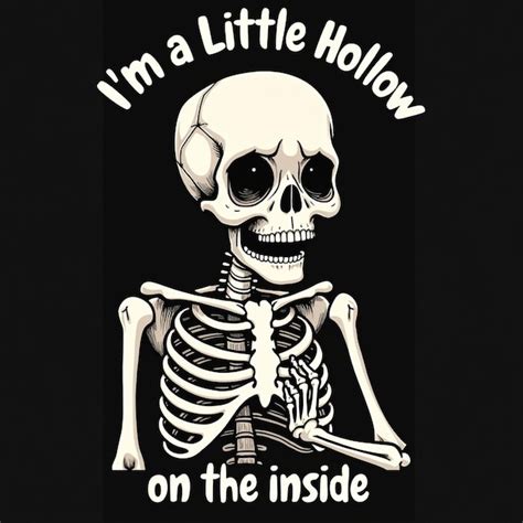 A black and white poster with a skeleton on the inside | Premium AI ...