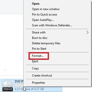 Image result for How to Format a CD