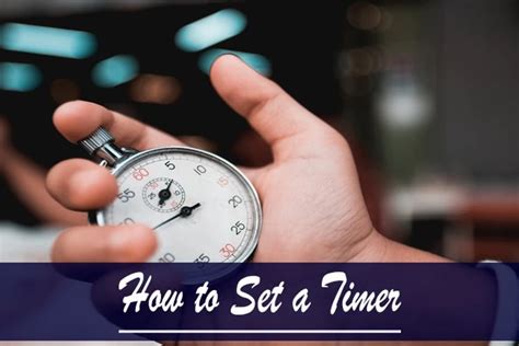 How to Set Up Timer 的图像结果