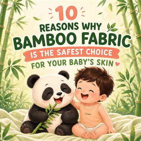 10 Reasons why Bamboo Fabric is safest for your baby's skin 🎋 – Kidbea