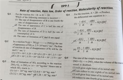 Image result for Reaction Rate Laws