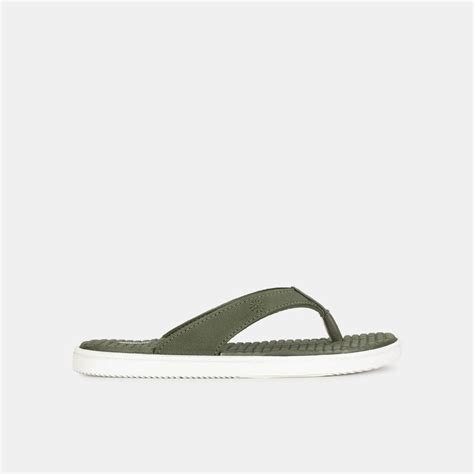Bata dark green flip-flop thongs for women | Bata