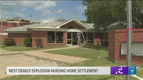 Nursing home destroyed in West explosion settles lawsuit | kcentv.com