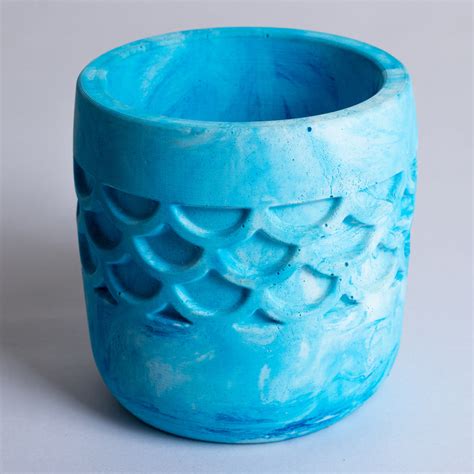 Camber Planter Cloud - Designer Planter for Succulents or Small Size p ...